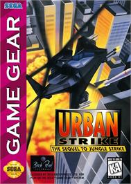 Box cover for Urban Strike on the Sega Game Gear.
