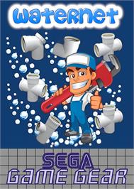 Box cover for Waternet on the Sega Game Gear.