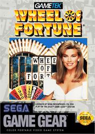 Box cover for Wheel Of Fortune on the Sega Game Gear.