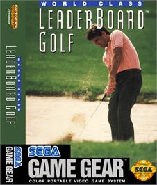 Box cover for World Class Leaderboard on the Sega Game Gear.