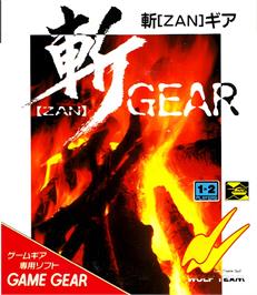 Box cover for Zan Gear on the Sega Game Gear.