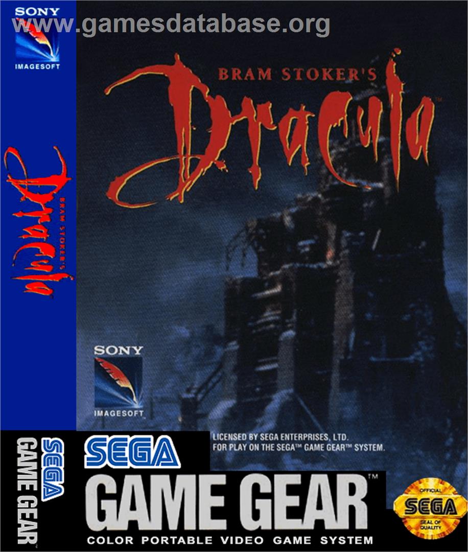 Bram Stoker's Dracula - Sega Game Gear - Artwork - Box