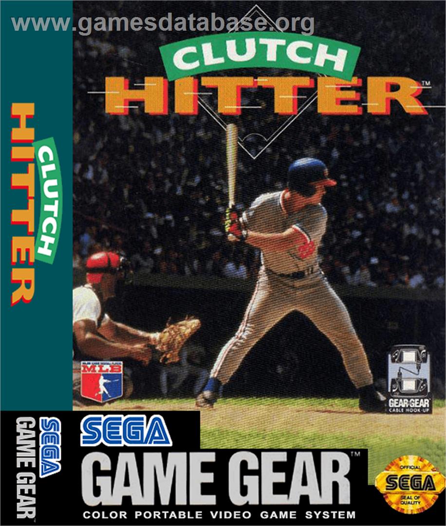 Clutch Hitter - Sega Game Gear - Artwork - Box