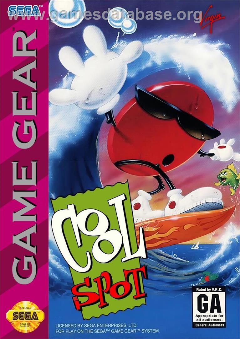 Cool Spot - Sega Game Gear - Artwork - Box