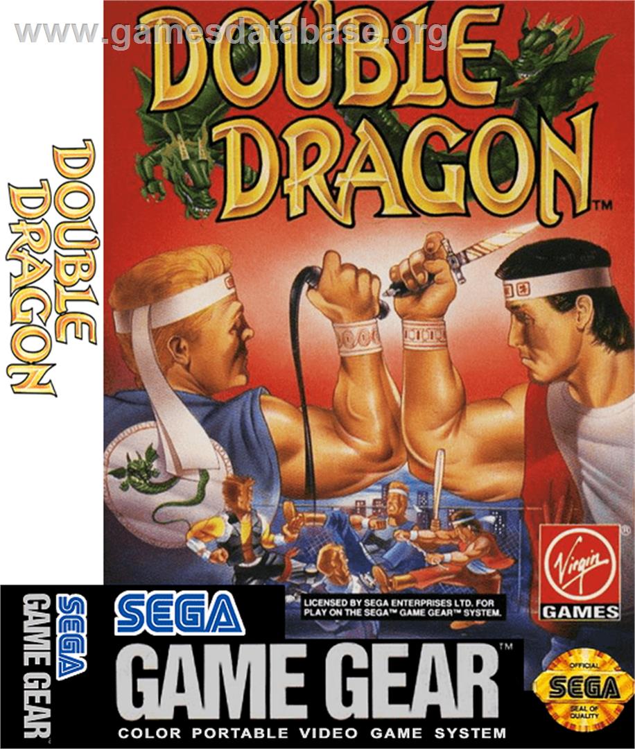 Double Dragon - Sega Game Gear - Artwork - Box