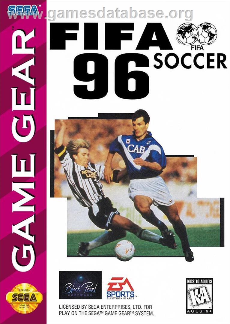 FIFA Soccer 96 - Sega Game Gear - Artwork - Box