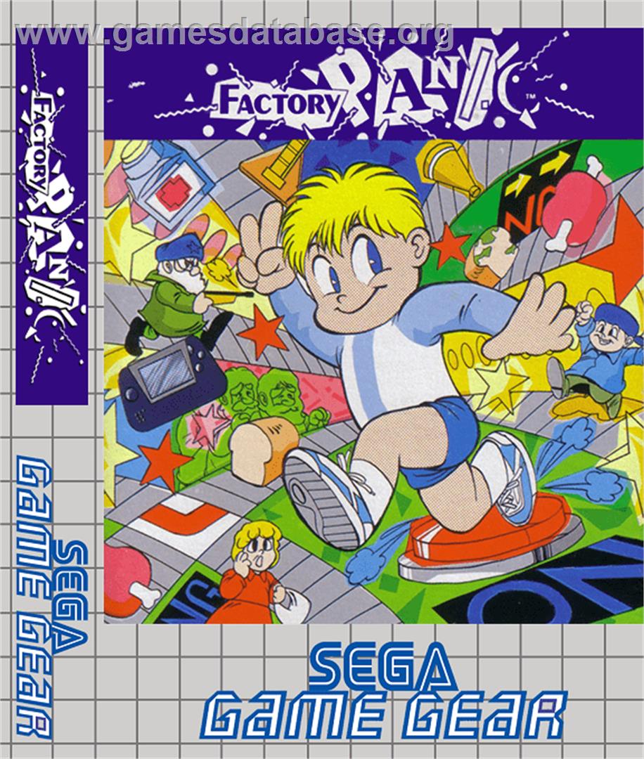 Factory Panic - Sega Game Gear - Artwork - Box