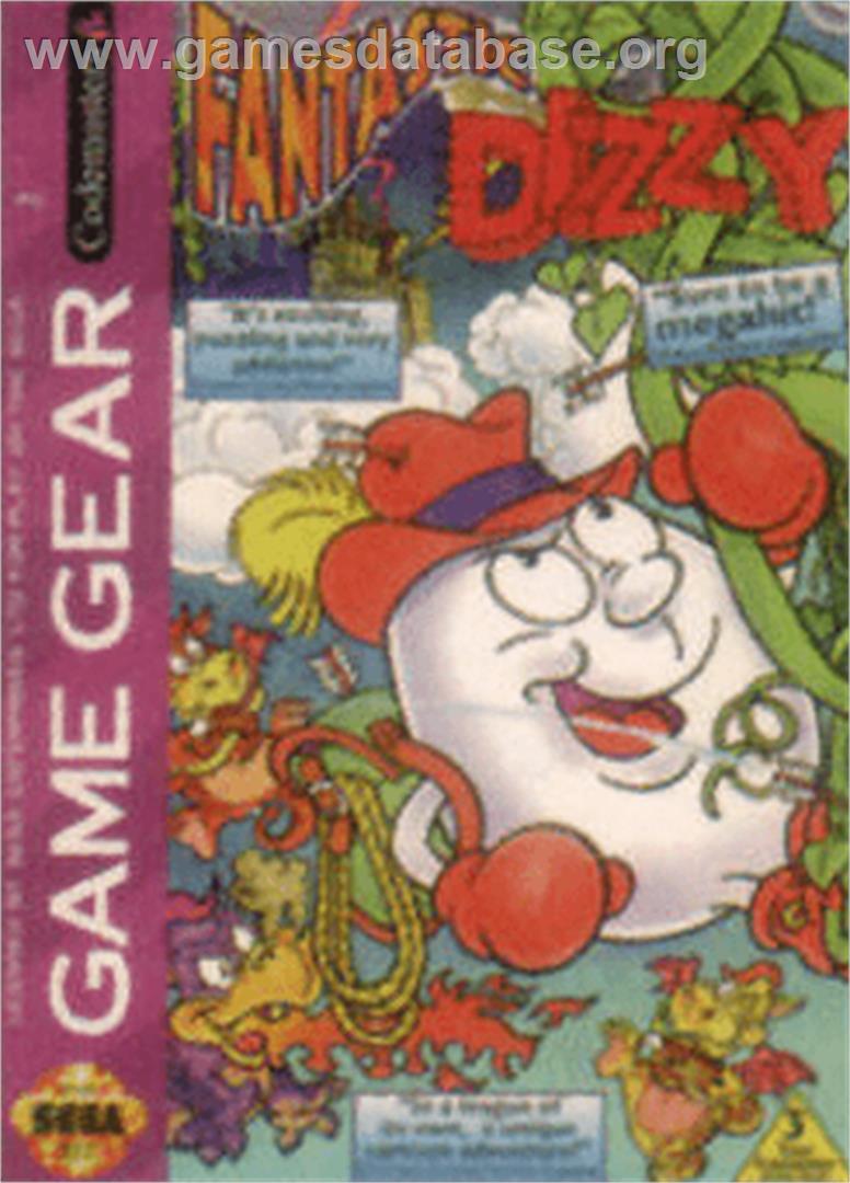 Fantastic Adventures of Dizzy - Sega Game Gear - Artwork - Box
