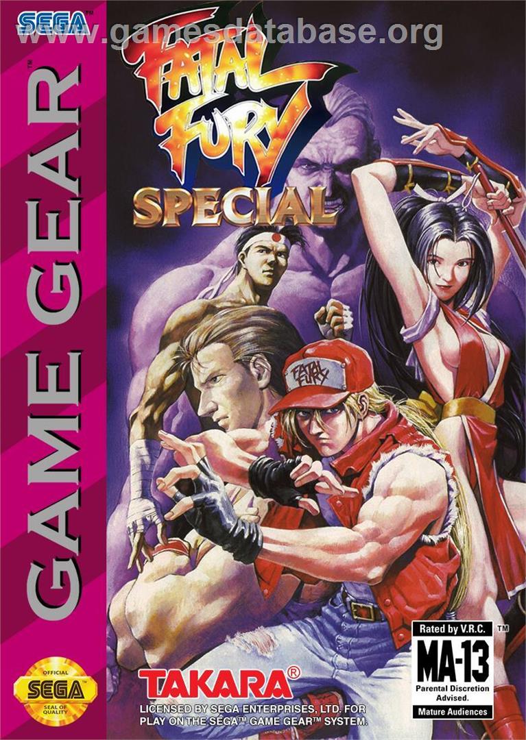 Fatal Fury Special - Sega Game Gear - Artwork - Box