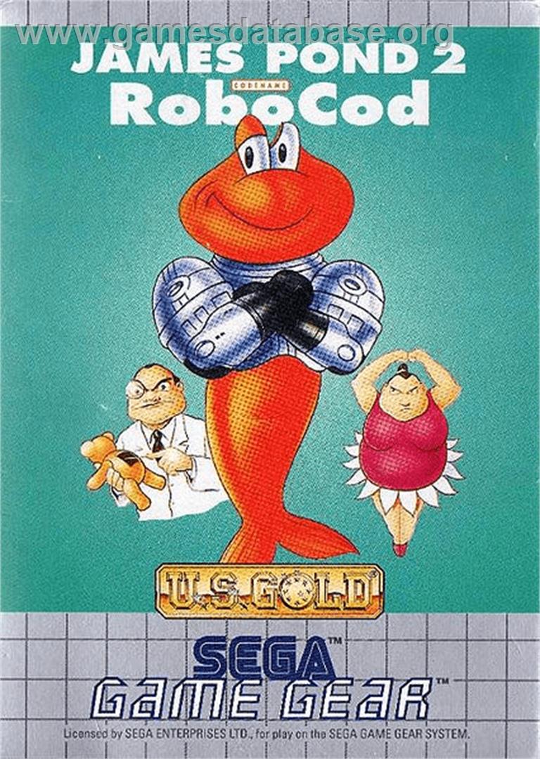 James Pond 2: Codename: RoboCod - Sega Game Gear - Artwork - Box