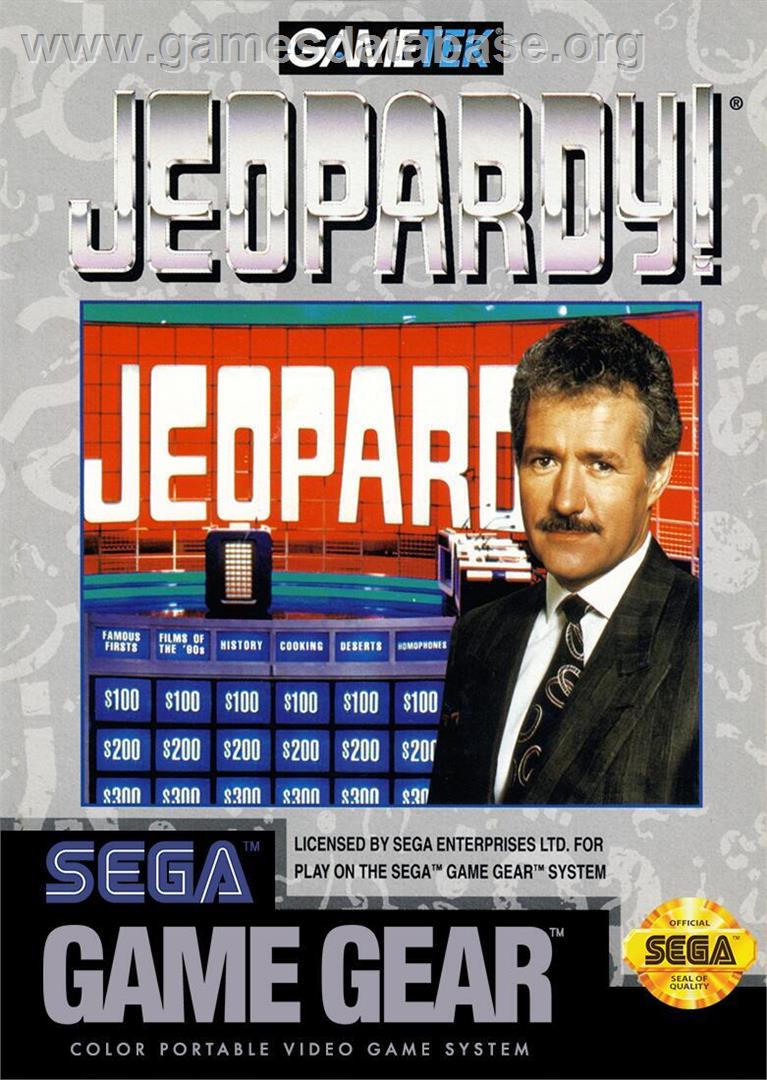 Jeopardy! - Sega Game Gear - Artwork - Box