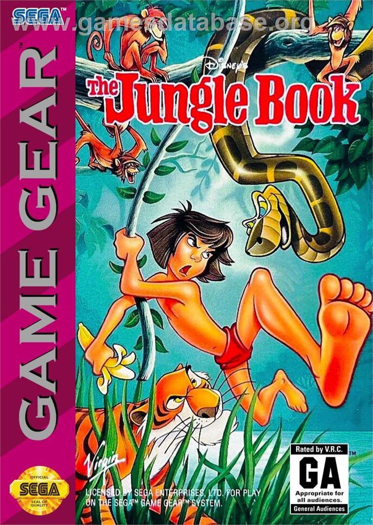 Jungle Book, The - Sega Game Gear - Artwork - Box