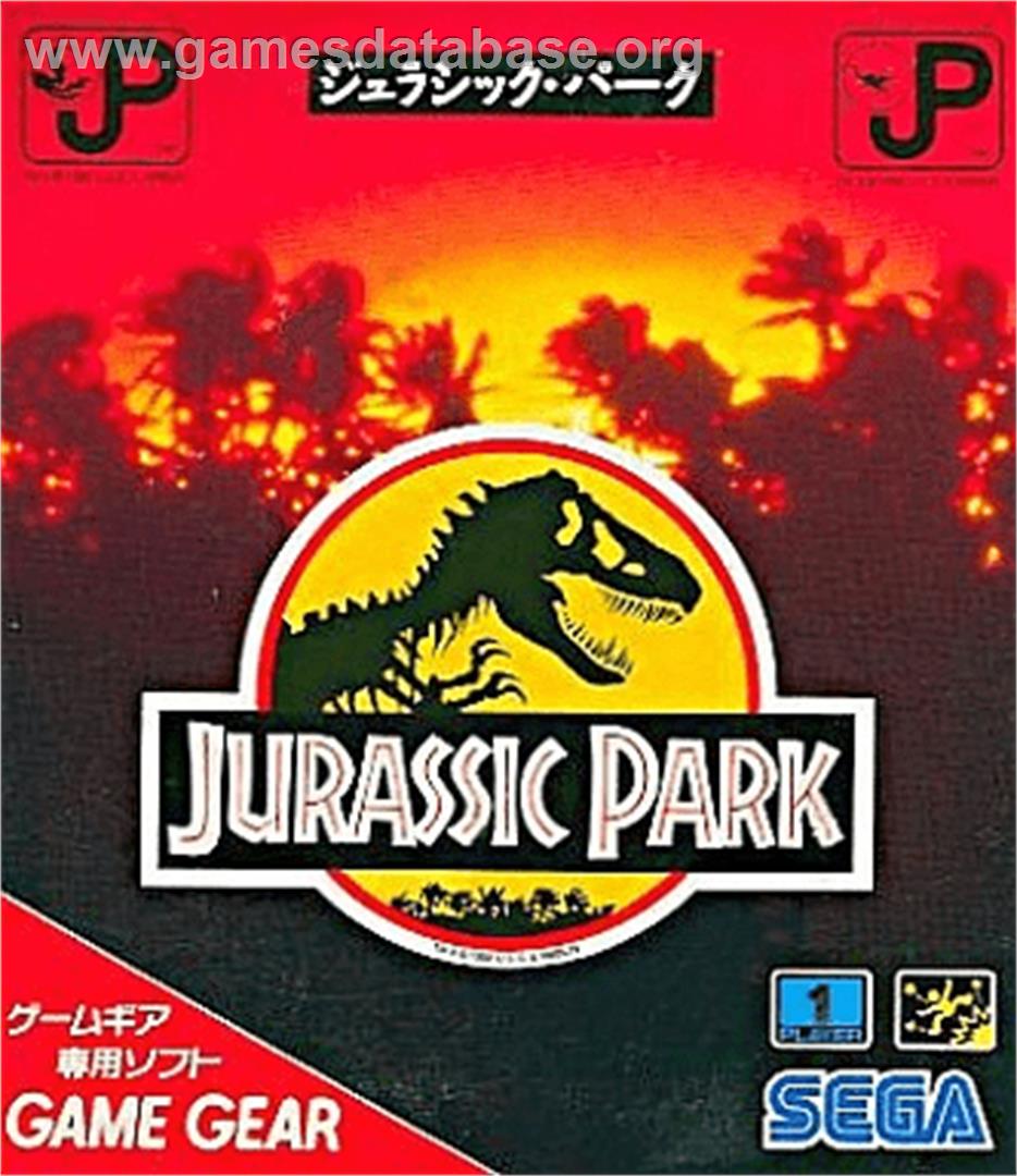 Jurassic Park - Sega Game Gear - Artwork - Box