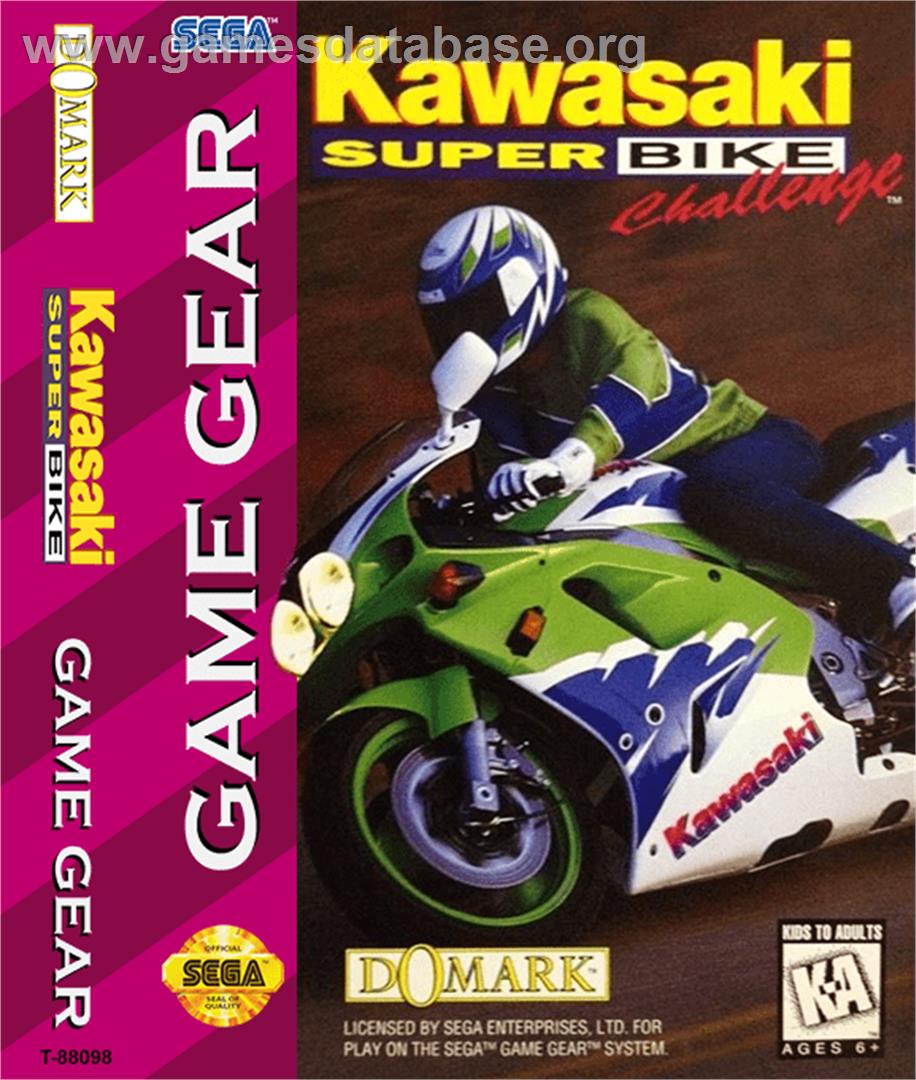 Kawasaki Superbike Challenge - Sega Game Gear - Artwork - Box