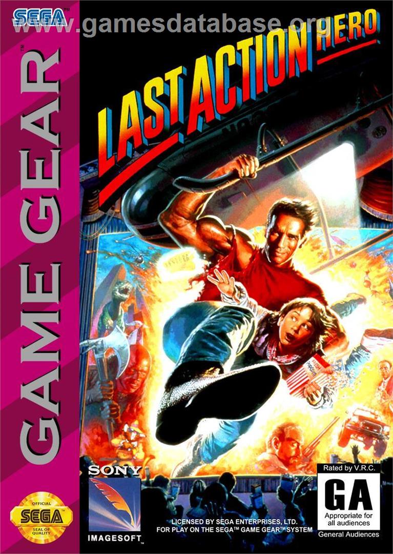 Last Action Hero - Sega Game Gear - Artwork - Box