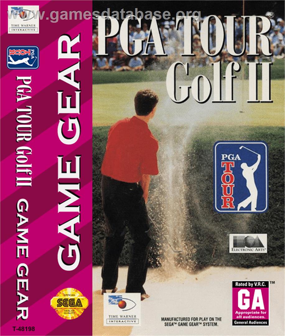 PGA Tour Golf 2 - Sega Game Gear - Artwork - Box