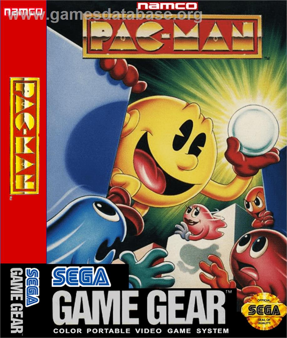 Pac-Man - Sega Game Gear - Artwork - Box