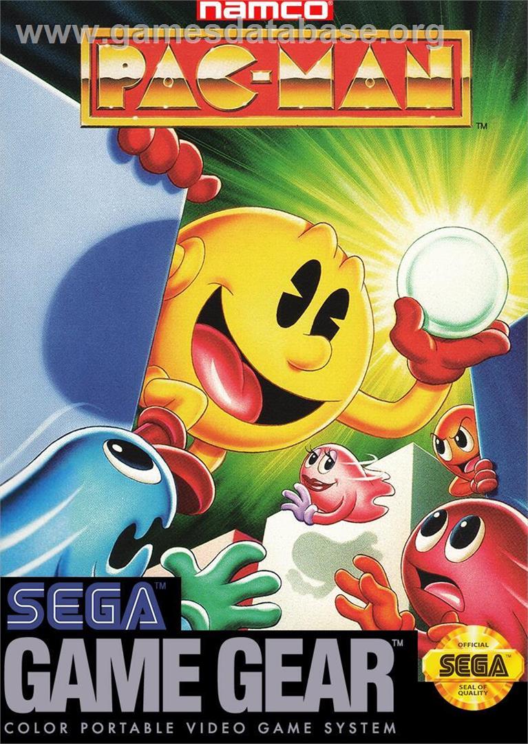 Pac-man - Sega Game Gear - Artwork - Box