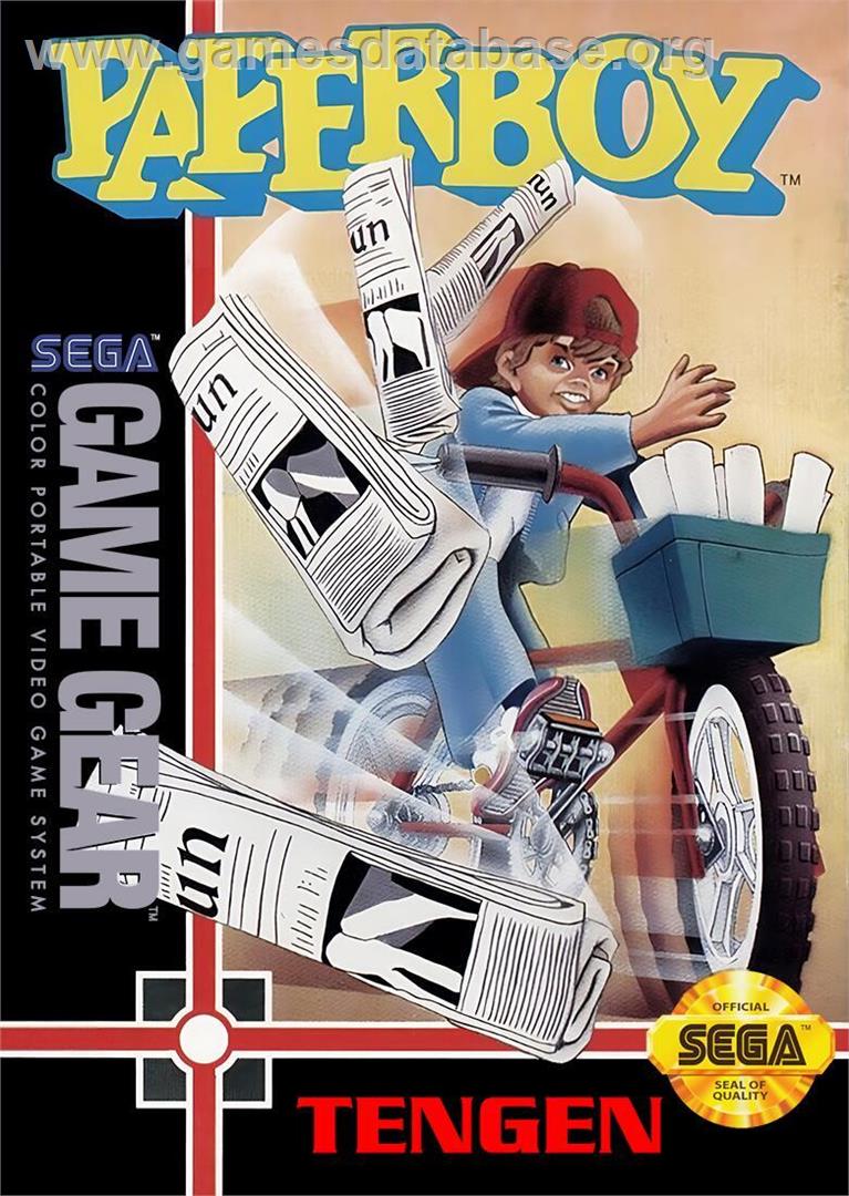 Paperboy - Sega Game Gear - Artwork - Box