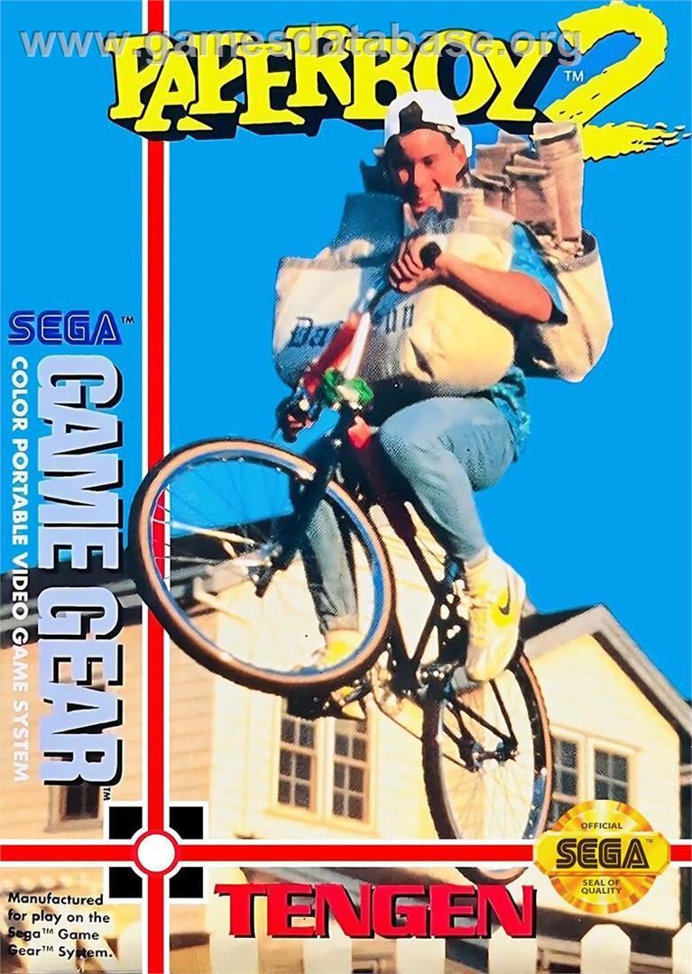 Paperboy 2 - Sega Game Gear - Artwork - Box