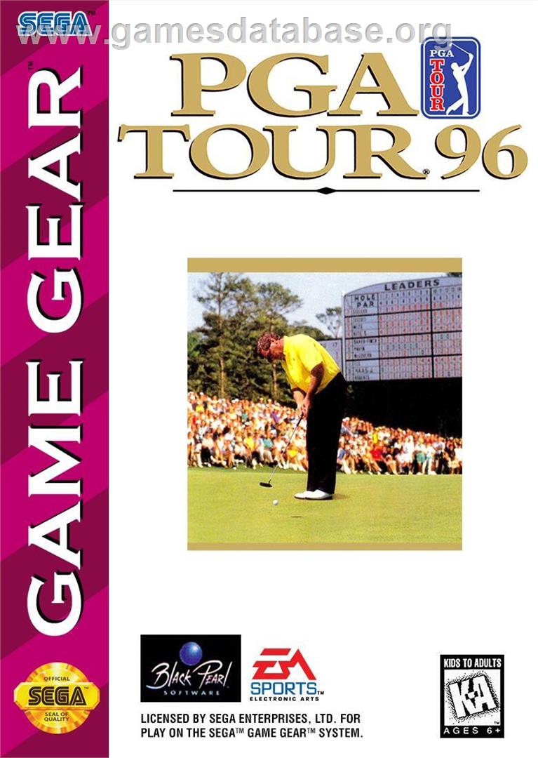 Pga Tour 96 - Sega Game Gear - Artwork - Box