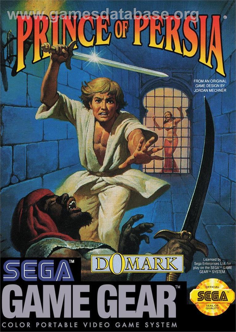Prince Of Persia - Sega Game Gear - Artwork - Box