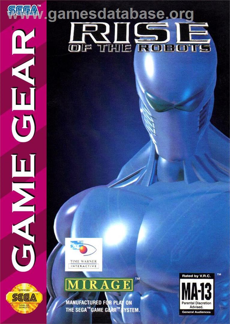 Rise Of The Robots - Sega Game Gear - Artwork - Box
