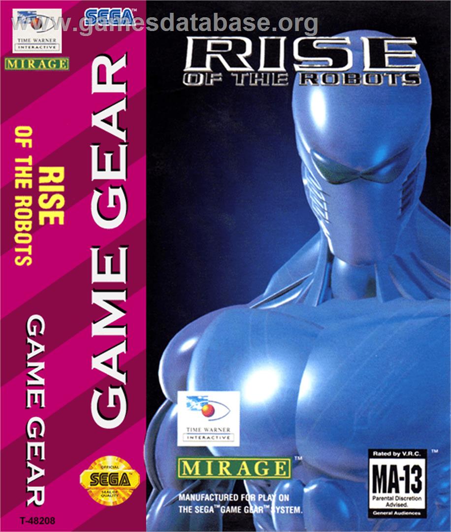 Rise of the Robots - Sega Game Gear - Artwork - Box