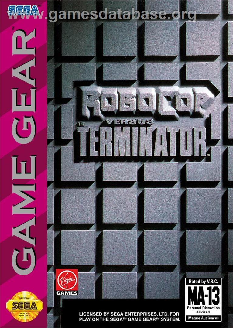 Robocop Versus The Terminator - Sega Game Gear - Artwork - Box