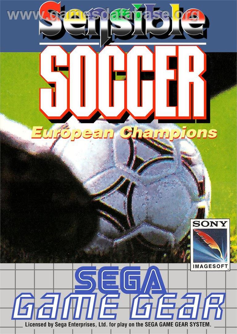 Sensible Soccer - European Champions - Sega Game Gear - Artwork - Box