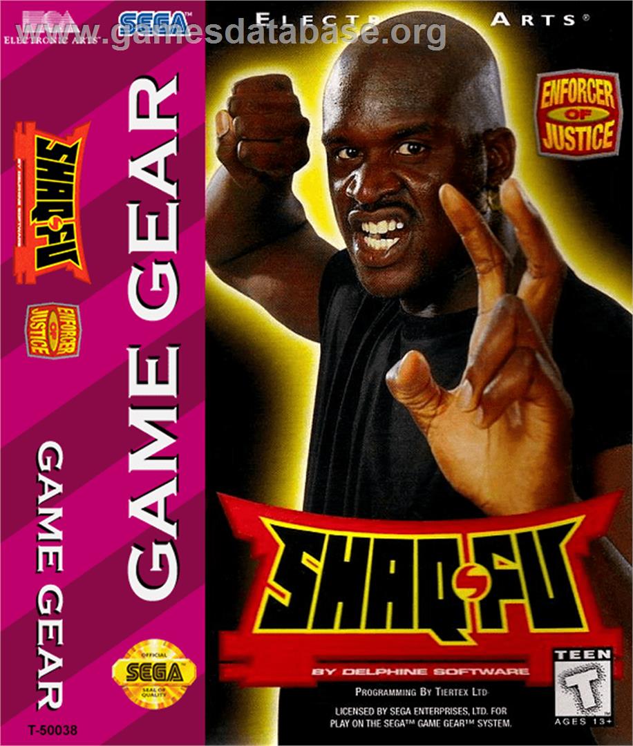 Shaq Fu - Sega Game Gear - Artwork - Box