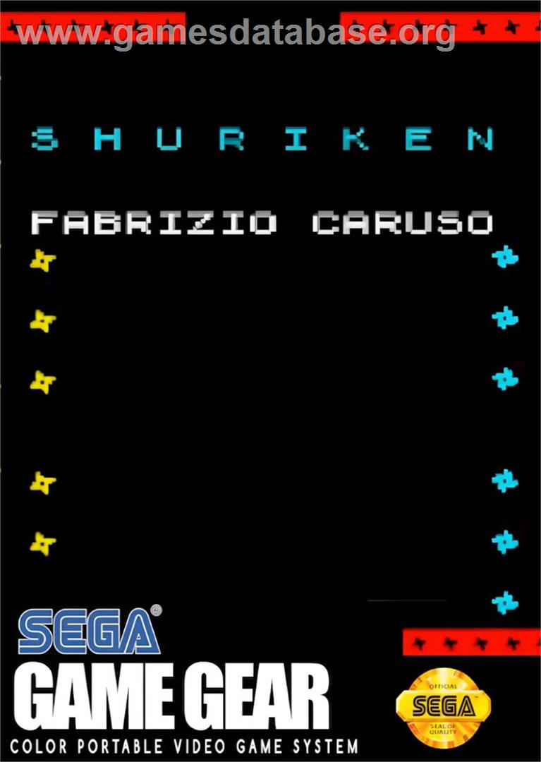 Shuriken - Sega Game Gear - Artwork - Box