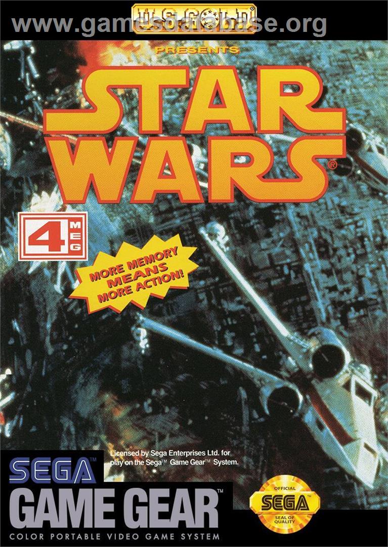 Star Wars - Sega Game Gear - Artwork - Box