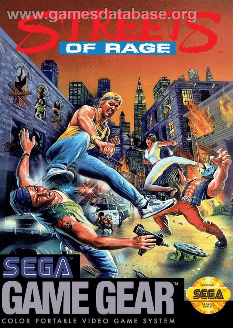 Streets Of Rage - Sega Game Gear - Artwork - Box