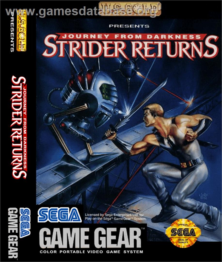 Strider 2 - Sega Game Gear - Artwork - Box