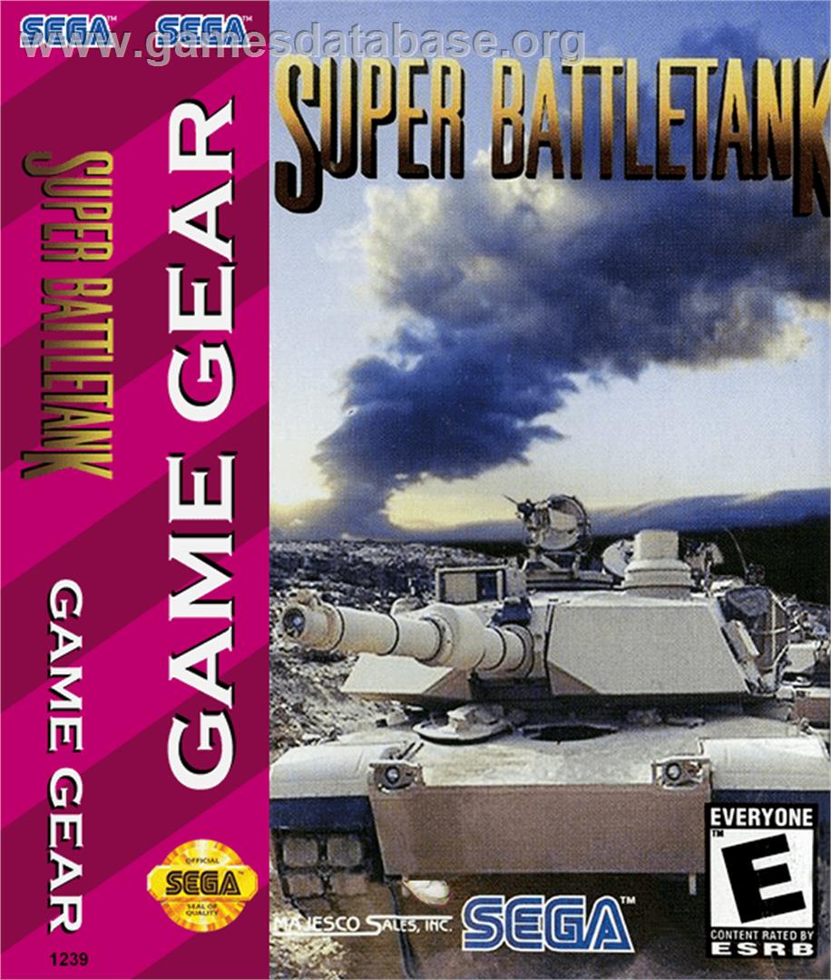 Super Battletank: War in the Gulf - Sega Game Gear - Artwork - Box