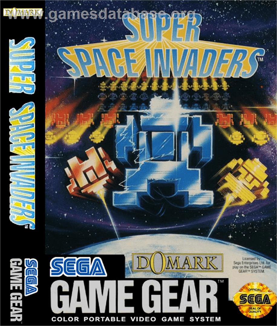 Super Space Invaders - Sega Game Gear - Artwork - Box