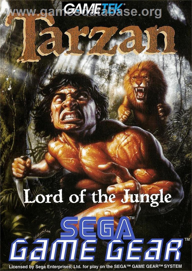 Tarzan - Lord Of The Jungle - Sega Game Gear - Artwork - Box