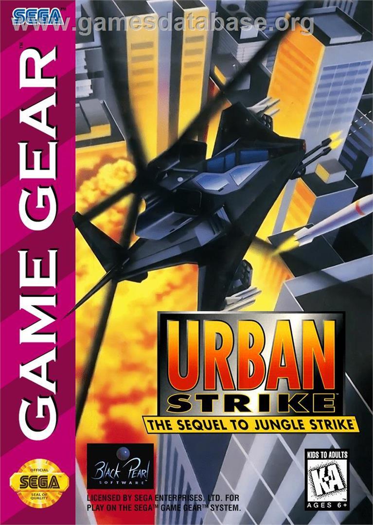 Urban Strike - Sega Game Gear - Artwork - Box