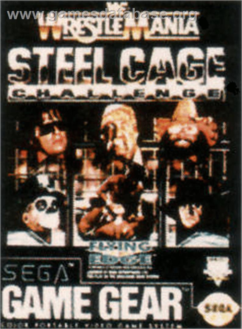 WWF Wrestlemania: Steel Cage Challenge - Sega Game Gear - Artwork - Box