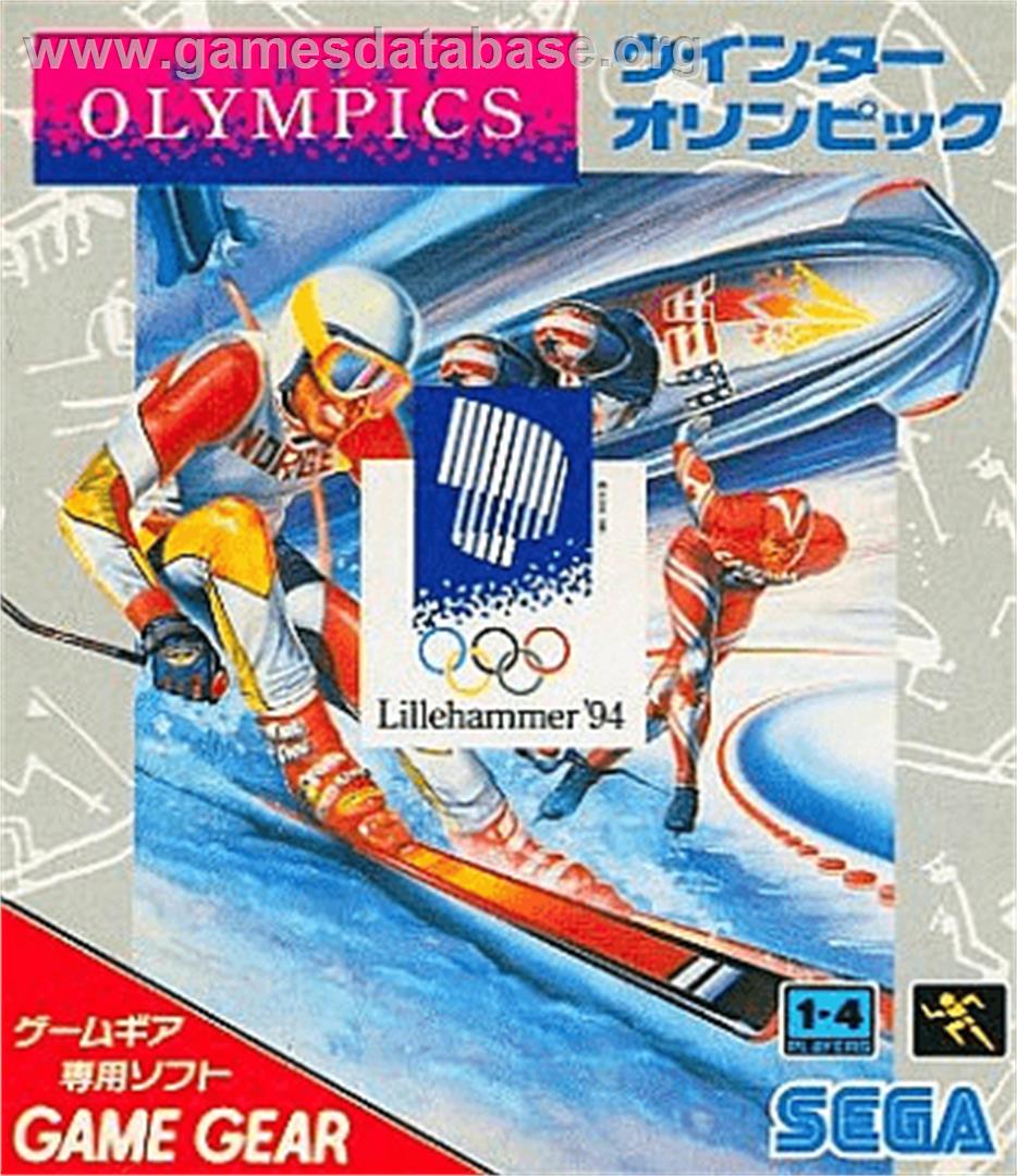 Winter Olympics: Lillehammer '94 - Sega Game Gear - Artwork - Box