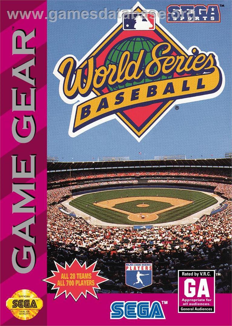 World Series Baseball - Sega Game Gear - Artwork - Box
