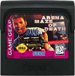 Cartridge artwork for Arena on the Sega Game Gear.