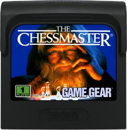 Cartridge artwork for Chessmaster, The on the Sega Game Gear.