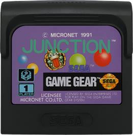 Cartridge artwork for Junction on the Sega Game Gear.