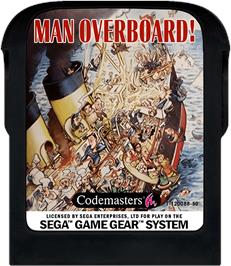 Cartridge artwork for S.S. Lucifer - Man Overboard on the Sega Game Gear.
