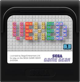 Cartridge artwork for Vexed on the Sega Game Gear.