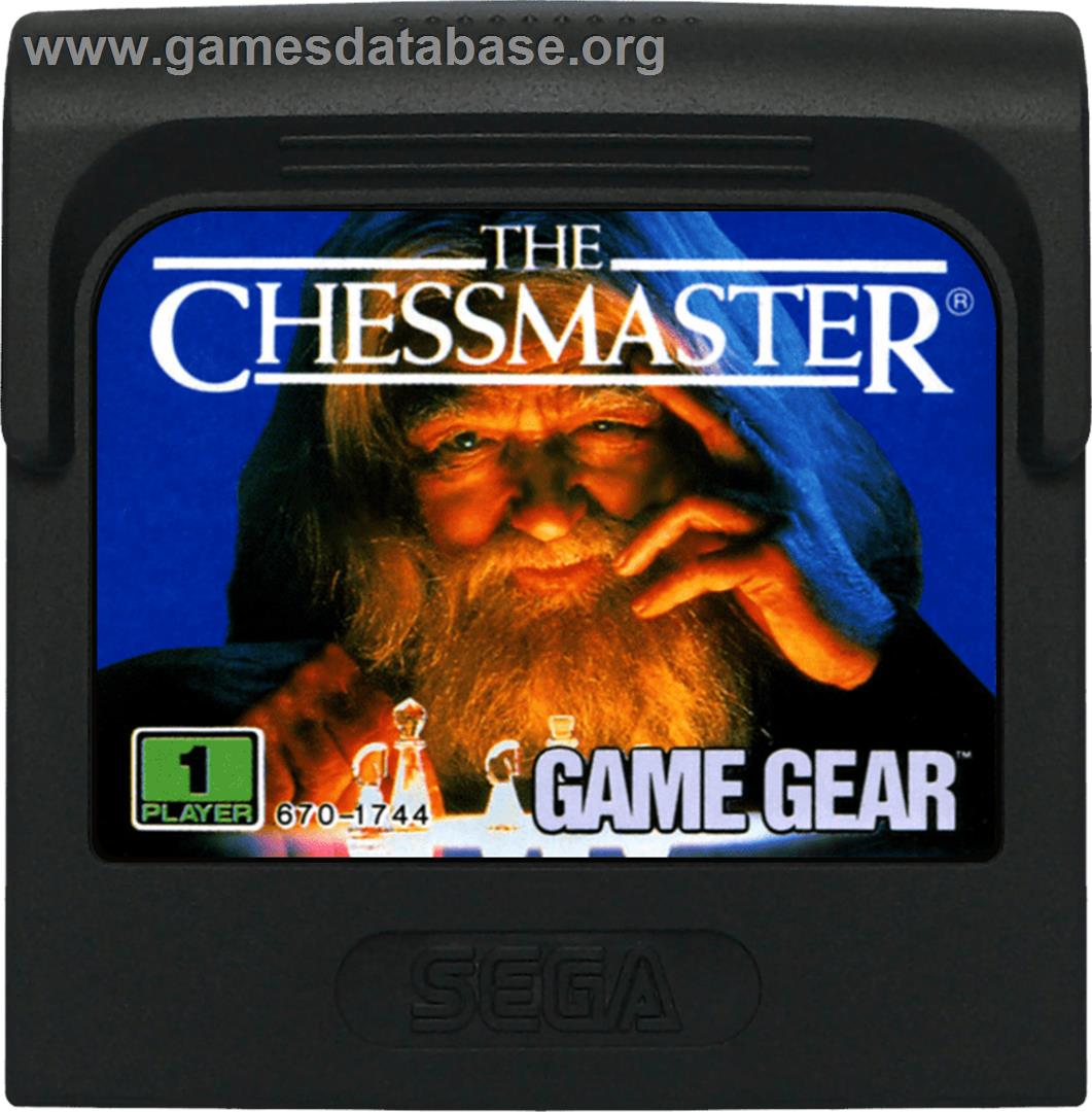 Chessmaster - Sega Game Gear - Artwork - Cartridge