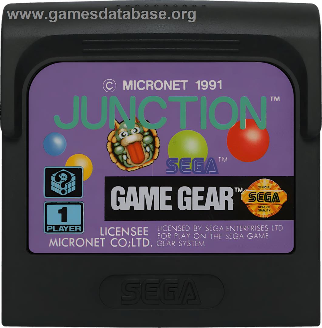 Junction - Sega Game Gear - Artwork - Cartridge