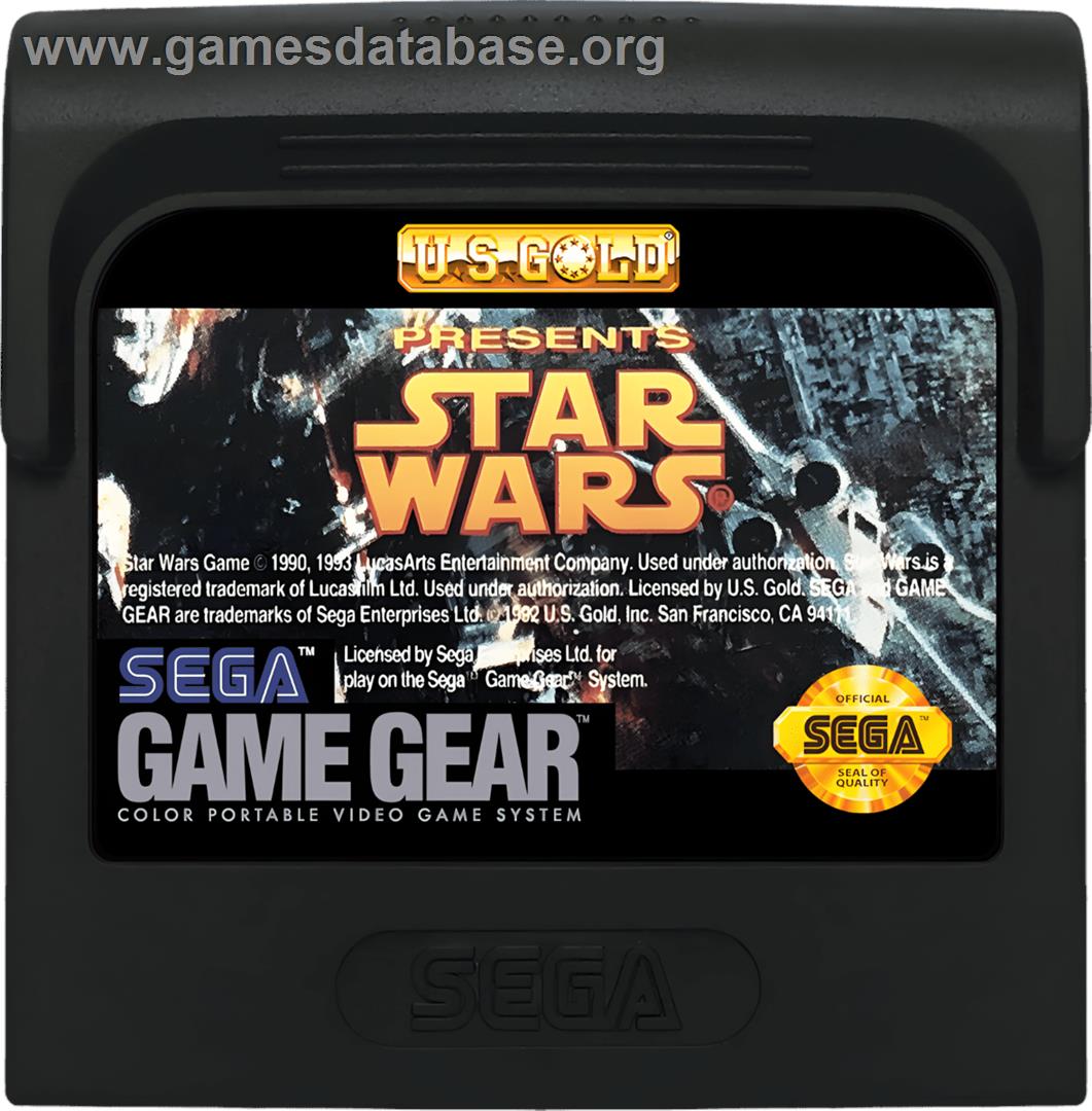 Star Wars - Sega Game Gear - Artwork - Cartridge